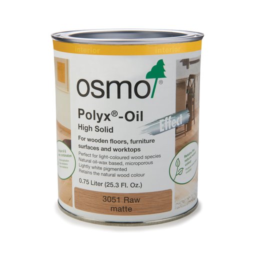 Osmo Polyx-Oil Natural / Raw .75L #3051 - The Giving Table