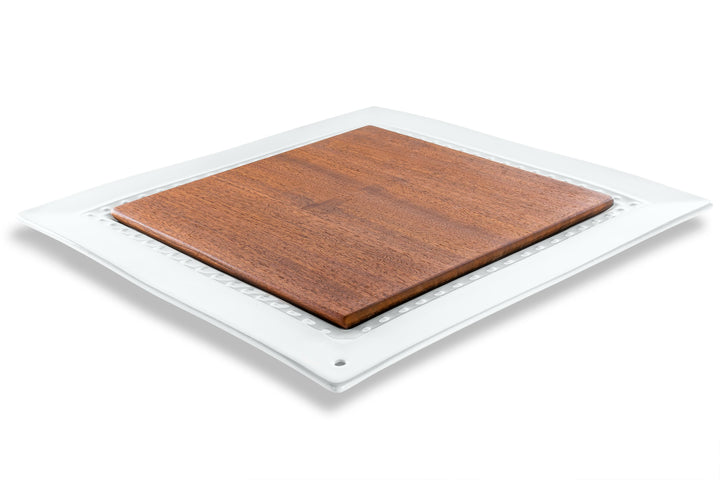 Walnut Insert for Square Platter - The Giving Table