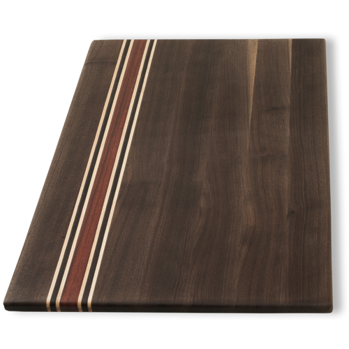 Walnut Bloodwood Cutting Board - The Giving Table