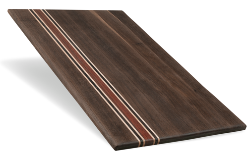 Walnut Bloodwood Cutting Board - The Giving Table