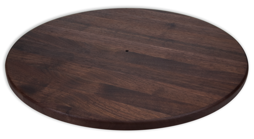 Walnut Lazy Susan - 18" - The Giving Table